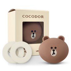 COCODOR 珂珂朵爾 Line Friends車用芳香劑 通風口型組, 1組, 褐色(白麝香)