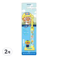 뽀로로 스탠딩 유아 칫솔, 2개, 1개입