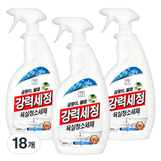 생활공식 강력세정 욕실청소세제, 18개, 600ml