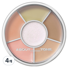 AboutTone 設計多功能調色盤, 01 基礎, 4個