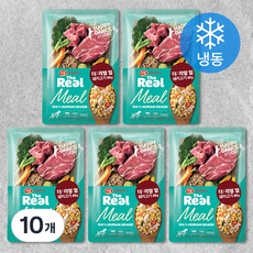 하림펫푸드 전연령 더리얼 밀 강아지 화식 (냉동), 돼지, 60g, 10개