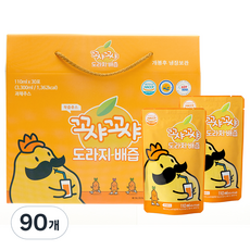 꼬샤꼬샤 도라지 배즙, 110ml, 90개 110ml, 90개