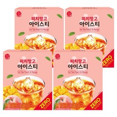 우리차 피치망고 아이스티, 5g, 50개입, 4개