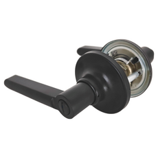 FAULTLESS 加安牌 LD6X90G 浴廁鎖 水平把手, 適用門厚度 30-45mm, 1個, 消光黑