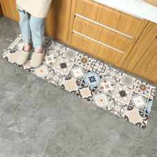 半島良品 PVC防油防水皮革地墊, 歐式宮廷風, 1個