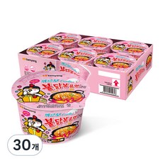 불닭볶음면 까르보 큰컵 105g, 30개 - 까르미나