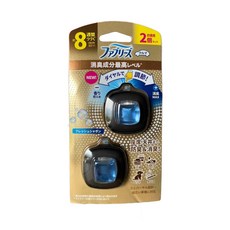 febreze 風倍清 夾式車用出風口消臭芳香劑 2個, 清新皂香, 1組