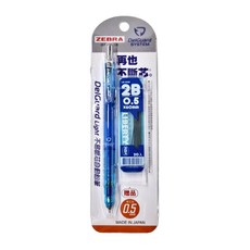 斑馬ZEBRA DelGuard Light 不易斷心自動鉛筆，送自動鉛筆芯泡殼，0.5mm, 1組