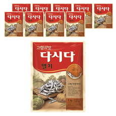다시다 멸치, 1kg, 10개 1kg, 10개
