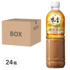統一 麥香 錫蘭奶茶 600ml*24瓶, 香氣芬芳 口感渾厚 焙炒大麥 乳粉結合