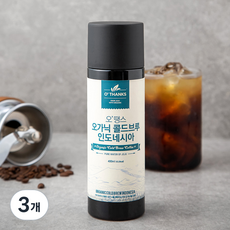 오땡스 오가닉 콜드브루 인도네시아 커피, 400ml, 3개
