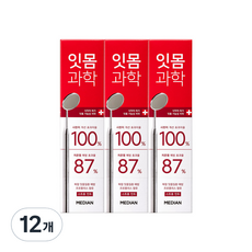 메디안 잇몸과학 치약 스트롱민트, 120g, 12개