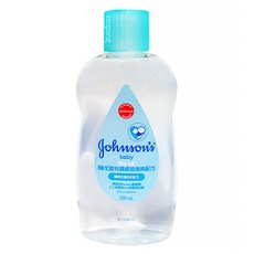Johnson's 嬌生嬰兒潤膚油 清爽配方 300ml 24小時長效保濕, 1瓶