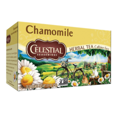 CELESTIAL SEASONINGS 詩尚草本 洋甘菊茶, 20茶包, 天然無咖啡因, 1.25g, 20包, 1盒