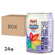 QUAKER 桂格 完膳 營養素 50鉻配方 糖尿病適用, 250ml, 24罐