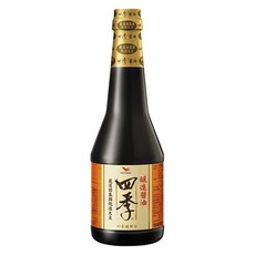 統一四季釀造醬油, 非基改大豆釀造, 870ml, 1瓶