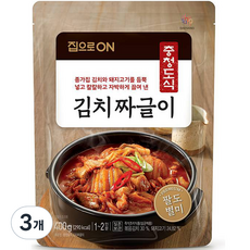 집으로온 충청도식 김치짜글이, 400g, 3개