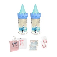 쁘띠보떼 겨울왕국 엘사 캐슬 오 드 뚜왈렛 50ml 5종 선물세트, 1세트, 오 드 뚜왈렛 50ml x 2p + 쇼핑백 랜덤 발송 2p + Thank you 카드 2p + 리본 2p + 접착 테이프 2p