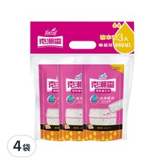 farcent 花仙子 克潮靈 除濕桶補充包 檜木香 3包, 1.05kg, 4袋