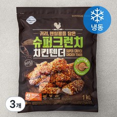 올반 슈퍼크런치 치킨텐더 (냉동), 1kg, 3개 1kg, 3개