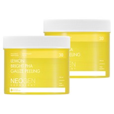 NEOGEN 檸檬亮白PHA去角質爽膚棉, 30片, 2罐