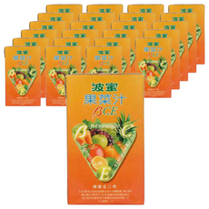 波蜜 BCE果菜汁 160ml 還原蔬果汁30%, 250ml, 24入