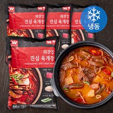 외갓집 진심 육개장 (냉동), 600g, 4개