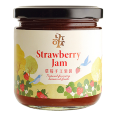 LOLA 蘿拉 手工草莓果醬, 天然農場季節水果, 250公克, 250g, 1罐