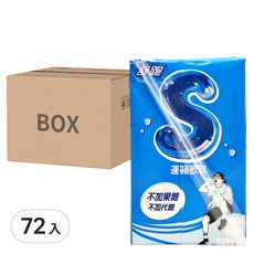Super Supau 舒跑 S運動飲料 Set, 迅速補充水分與電解質, 不加果糖, 補充維他命C, 24入, 250ml, 72入