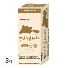 다하다 국산 둥굴레차, 1.2g, 40개입, 3개