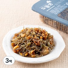 도들샘 호두멸치조림, 500g, 3팩