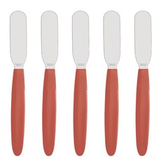 트라몬티나 쏘컬러풀 버터나이프, 5개, 피치