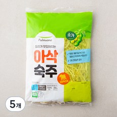 풀무원 GAP 인증 소가 아삭숙주, 350g, 5개