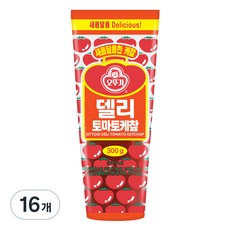 오뚜기 델리 토마토 케찹, 300g, 16개