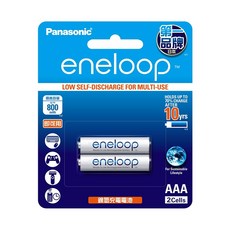 Panasonic eneloop 台灣公司貨 充電池4號, 2顆, 1組