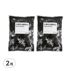 딜리셔스마켓 스위트 사워믹스 조미료 팩, 1kg, 2개