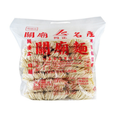 同正 細關廟麵, 純手工日曬, 麵身耐煮, 拉鏈袋包裝, 1.2kg, 1包