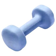 MICHAEL FITNESS 麥克健身 鑄鐵啞鈴, 實心鑄鐵, PVC+實心鑄鐵材質, 防滑磨砂質感, 多種重量選擇, 3kg, 1個