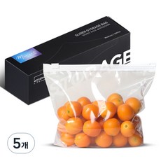 마더케이라이프 슬라이딩 지퍼백 M, 20개입, 5세트