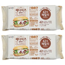 소와나무 체다치즈 클래식, 17g, 42개입, 2개