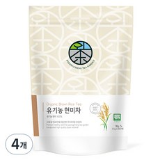 평창다원 유기농 현미차 삼각티백, 1.5g, 20개입, 4개