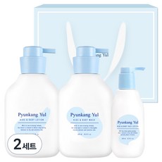 Pyun Kang Yul Kids & Baby Line Lotion 590ml + Wash 590ml + Face Lotion 200ml 禮品套組, 2套