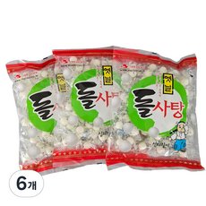 마트코리아 옛날돌사탕, 330g, 6개