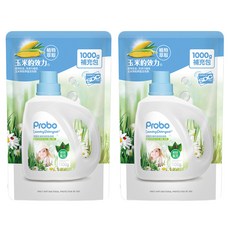 Probo 博寶兒 植萃溫和洗衣精 補充包 1000g, 1kg, 2包