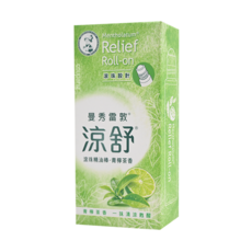 MENTHOLATUM 曼秀雷敦 涼舒滾珠精油棒 清檸茶香, 輕巧便捷 清涼舒暢, 1盒