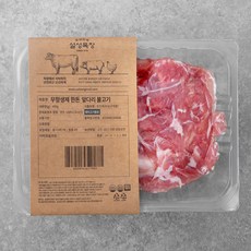 설성목장 무항생제 인증 한돈 앞다리 불고기용 (냉장), 400g, 1개