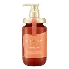&honey Creamy 蜂蜜莓果修復潤髮乳2.0, 添加黃金比例蜂蜜 修護深層受損髮質, 清新莓果香氣 滋潤秀髮, 超高含水量 滋潤度更升級, 450g, 1瓶