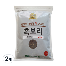 대한농산 흑보리, 2kg, 2개