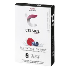 CELSIUS LIVE FIT On The Go能量維他命健身飲料粉, 1盒, 45g