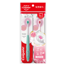 Colgate 高露潔 Cushion Clean牙刷 顏色隨機, 2支, 1組
